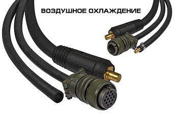 8012679 К-т соединительных кабелей для п/а КЕДР AlphaMIG-500S Plus + AlphaWF-3 / MultiMIG-5000DP + MultiWF-7 - фото №2