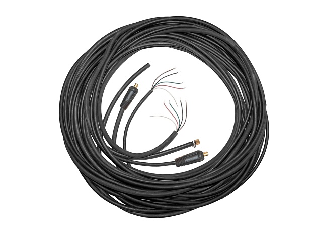 8003949 К-т соединительных кабелей 25 м для п/а КЕДР MIG-500GF (КГ 1*95) - фото №1