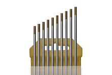 Электроды вольфрамовые КЕДР WL-15-175 Ø 3,0 мм (золотистый) AC/DC