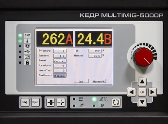 8009277 Источник сварочный КЕДР MultiMIG-5000P (380В, 30-500А) для цифрового механизма подачи - фото №5