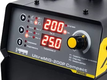 8024199 Полуавтомат  КЕДР UltraMIG-200P Compact (220В, 20-200А) - фото №2